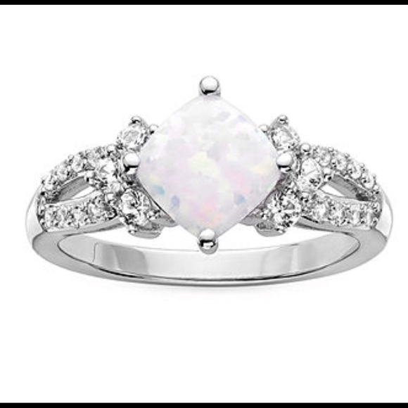 jcpenney Jewelry - Opal Sterling silver ring